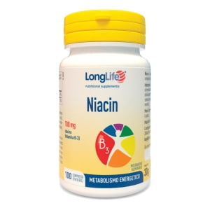 LONGLIFE NIACIN 100 MG 100 COMPRESSE