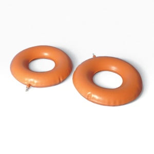 CIAMBELLA GONFIABILE IN GOMMA MISURA DIAMETRO 43 CM