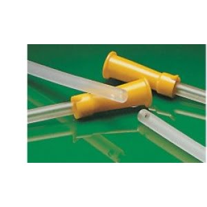 CATETERE PER ASPIRAZIONE TRACHEALE MULLY CH12 PER RIMUOVERELE SECREZIONI DALLA BOCCA E DALLA TRACHEA, PRODOTTO IN PVC MEDICALE. FORO TERMINALE E DUE FORI LATERALI. LUNGHEZZA 53CM