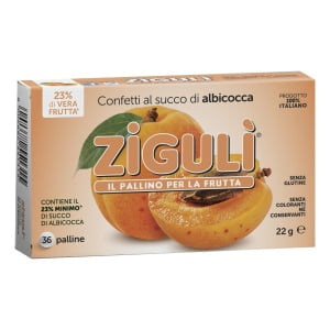 ZIGULI ALBICOCCA 36 PALLINE 22 G