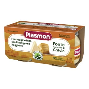 PLASMON OMOGENEIZZATO FORMAGGINO PARMIGIANO 80 G X 2 PEZZI