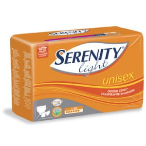 PANNOLONE PER INCONTINENZA SERENITY UNISEX 30 PEZZI