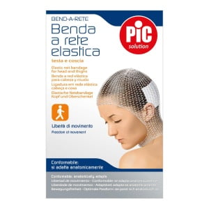 BENDA A RETE TUBOLARE ELASTICA PIC TESTA/COSCIA CALIBRO 5
