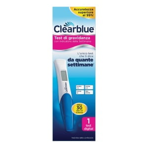 TEST DI GRAVIDANZA CLEARBLUE CON INDICATORE DELLE SETTIMANE1 PEZZO