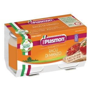 PLASMON SUGHETTO RAGU' DI MANZO 80 G X 2 PEZZI