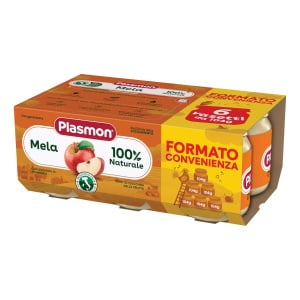 PLASMON OMOGENEIZZATO MELA 6 X 104 G