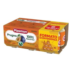 PLASMON OMOGENEIZZATO PRUGNA 6 X 104 G