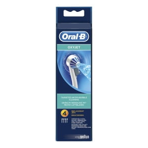 ORALB OXYJET ED17 TESTINA PER SPAZZOLINO ELETTRICO CON BECCUCCIO IDROPULSORE 4 PEZZI