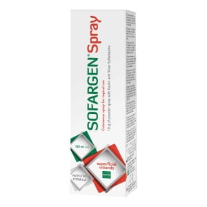 MEDICAZIONE IN POLVERE SPRAY CON CAOLINO E ARGENTO SULFADIAZINA 1% SOFARGEN SPRAY 10 G BOMBOLETTA PRESSURIZZATA 125 ML