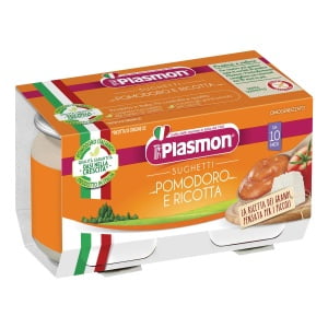 PLASMON SUGHETTO POMODORO E RICOTTA 80 G X 2 PEZZI