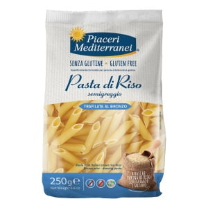 PIACERI MEDITERRANEI PASTA RISO PENNE RIGATE 250 G