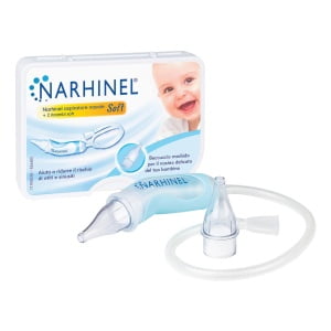 ASPIRATORE NASALE NARHINEL SOFT 1 PEZZO + 2 RICAMBI