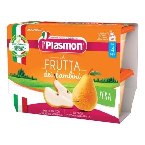PLASMON SAPORI DI NATURA OMOGENEIZZATO PERA 100 G X 4 PEZZI