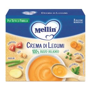 MELLIN CREMA LEGUMI 13 BUSTINE DA 8 G