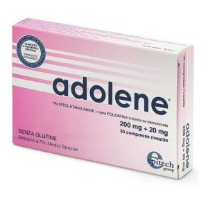 ADOLENE 200MG+20MG 30 COMPRESSE