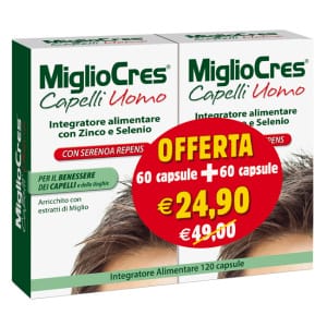 MIGLIOCRES CAP U 60CPS+60CPS