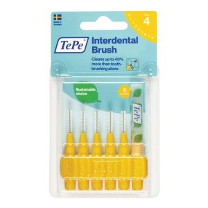 TEPE SCOVOLINO GIALLO 0,7 MM 6 PEZZI