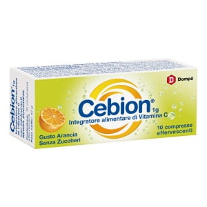 CEBION EFFERVESCENTE VIT C SENZA ZUCCHERO 10 COMPRESSE