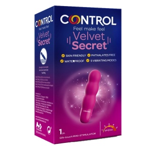 CONTROL VELVET SECRET CON PILA