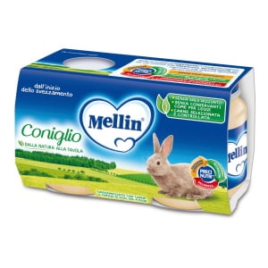 MELLIN OMOGENEIZZATO CONIGLIO 2X120 G
