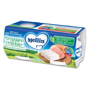 MELLIN BABY FORMAGGINO CON PROSCIUTTO 2 X 80 G