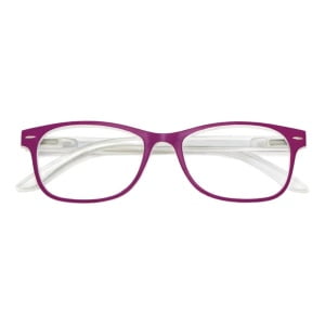 OCCHIALE DA LETTURA PREMONTATO TWINS GOLD ICE VIOLA +3,50