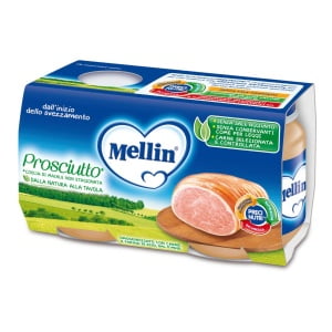 MELLIN OMOGENEIZZATO PROSCIUTTO 2 X 120 G