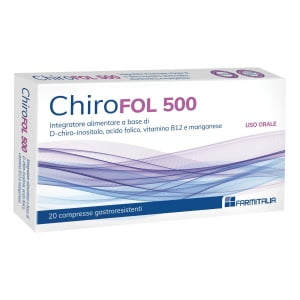 CHIROFOL 500 20 COMPRESSE GASTRORESISTENTI