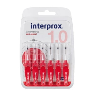 INTERPROX PLUS MINICONICO ROSSO 6 PEZZI