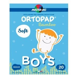 CEROTTO OCULARE PER ORTOTTICA ORTOPAD SOFT BOYS M 20 PEZZI