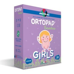 CEROTTO OCULARE PER ORTOTTICA ORTOPAD SOFT GIRLS JUNIOR 20 PEZZI