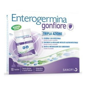 ENTEROGERMINA GONFIORE 10 BUSTINE BIPARTITE