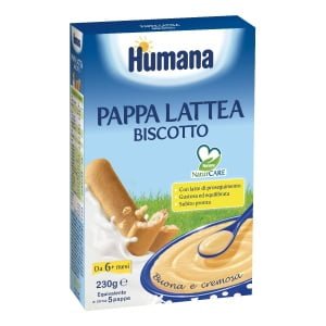 HUMANA PAPPA LATTEA BISCOTTO 230 G