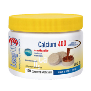 LONGLIFE CALCIUM CACAO 100CPR<