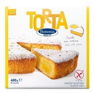 BONONIA DOLCI TORTA CON CREMA SENZA GLUTINE 400 G