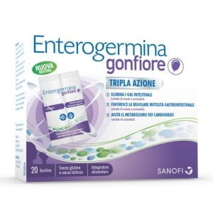 ENTEROGERMINA GONFIORE 20 BUSTINE BIPARTITE