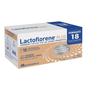 LACTOFLORENE PLUS 18 FLACONI 180 ML
