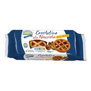 HAPPY FARM CROSTATA ALLA NOCCIOLA SENZA GLUTINE 180 G