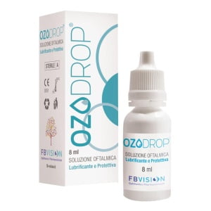 OZODROP LIPOZONEYE SOLUZIONE OFTALMICA BASE DI OLIO OZONIZZATO IN FOSFOLIPIDI 8 ML