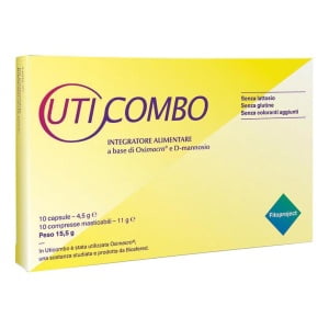 UTICOMBO 10 CAPSULE + 10 COMPRESSE MASTICABILI