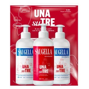 SAUGELLA 1 SU 3 BUNDLE DERMOLIQUIDO 3 X 200 ML