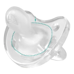 CHICCO GOMMOTTO IN SILICONE NEUTRO 16-36 MESI 1 PEZZO