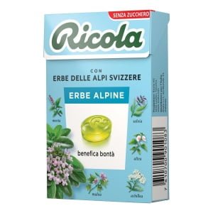 RICOLA ERBE ALPINE SENZA ZUCCHERO 50 G