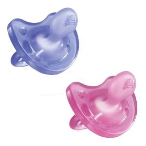 CHICCO GOMMOTTO IN SILICONE GIRL 6-16 MESI 2 PEZZI