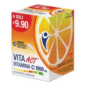 VITA ACT VITAMINA C 1000MG 30 COMPRESSE MASTICABILI