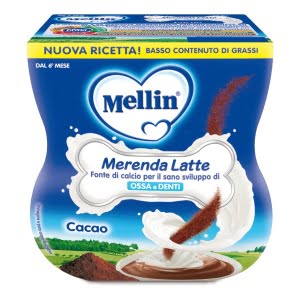 MELLIN MERENDA LATTE CACAO 2 X 100 G