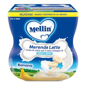 MELLIN MERENDA LATTE BANANA 2 X 100 G