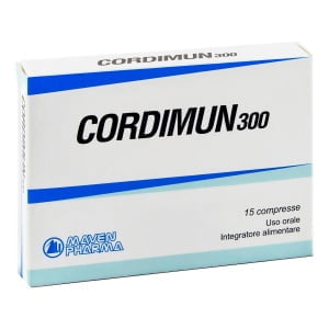 CORDIMUN 300 15 COMPRESSE