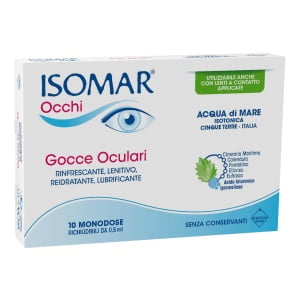 ISOMAR OCCHI GOCCE OCULARI ALL'ACIDO IALURONICO 0,20% 10 FLACONCINI