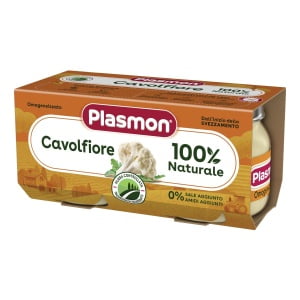 PLASMON OMOGENEIZZATO CAVOLFIORE 2 X 80 G